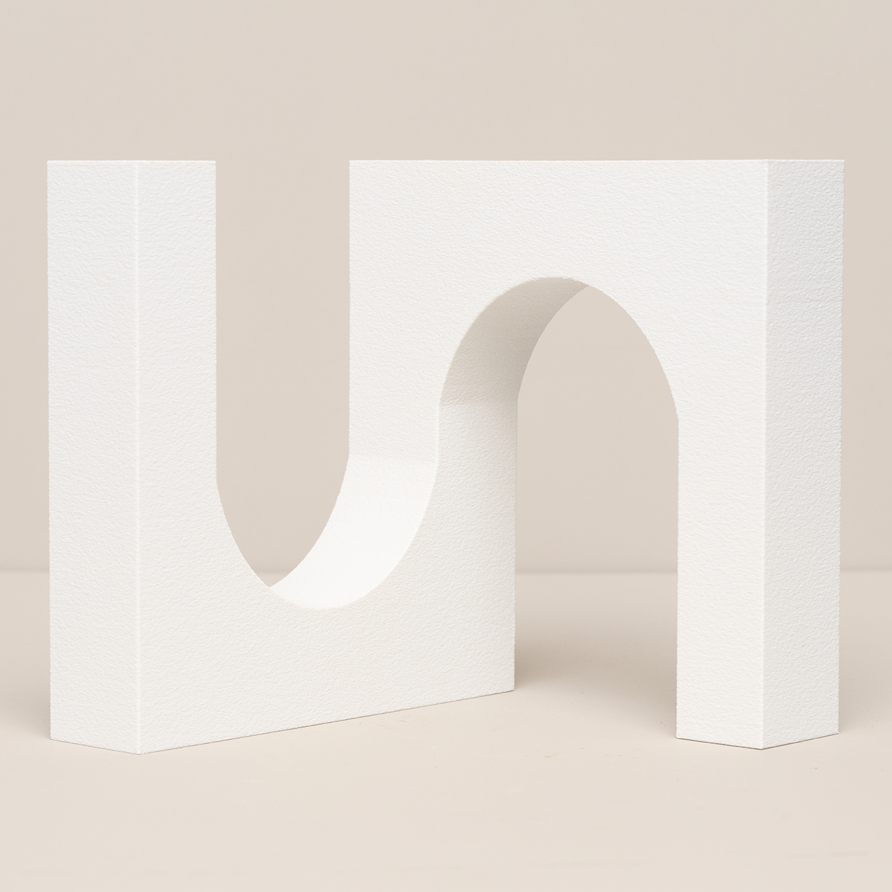 The Flow Arch — studio prop for product photography