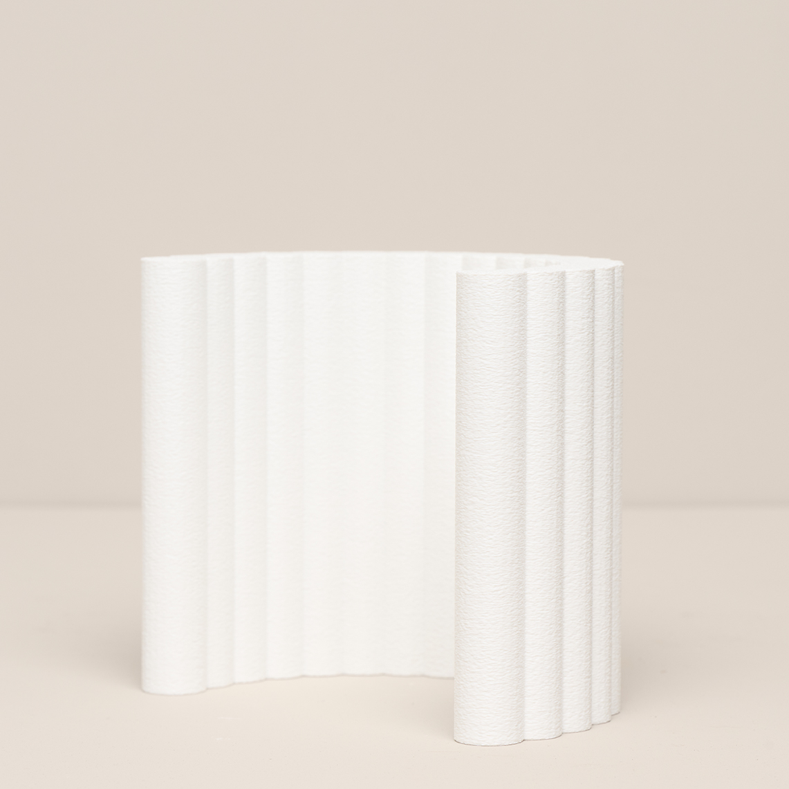 Rippled Curve — studio prop for product photography